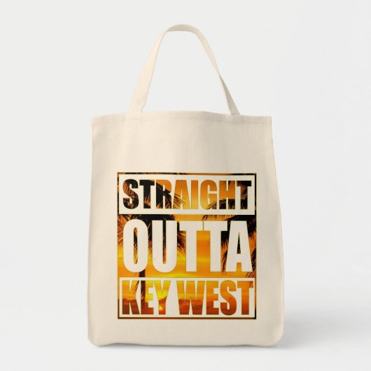 Straight Outta Key West Tote Bag (Voorkant)