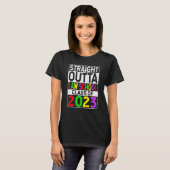 Straight Outta Law School 2023 Graduation T-shirt (Voorkant volledig)