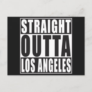 Straight Outta Los Angeles Briefkaart