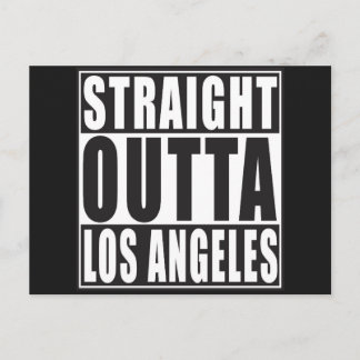 Straight Outta Los Angeles Briefkaart