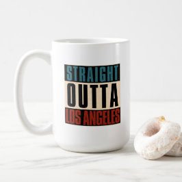 Straight Outta Los Angeles Californië Verenigde St Koffiemok