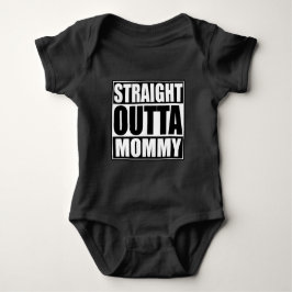 Straight Outta mama Romper