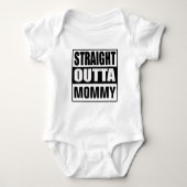 Straight Outta mama Romper (Voorkant)