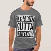 Straight Outta Maryland T-shirt (Voorkant)