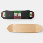Straight Outta Mexico Flag Persoonlijk Skateboard (Horizontaal)