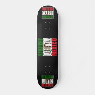 Straight Outta Mexico Flag Persoonlijk Skateboard