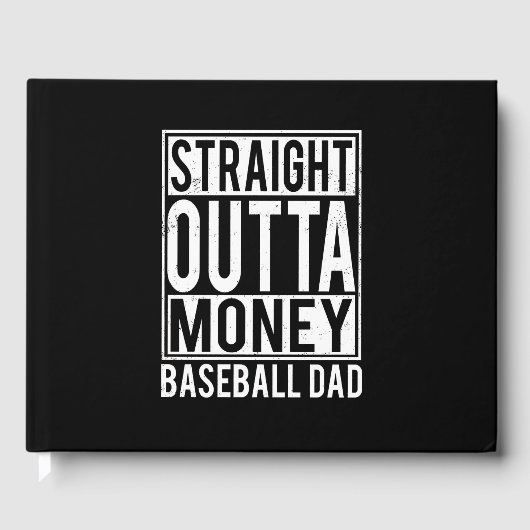 Straight Outta Monkey Baseball DAD Gastenboek (Voorkant)