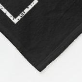 Straight Outta Monroe Township New Jersey  Fleece Deken (Hoek)