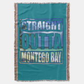 Straight Outta Montego Bay Deken (Voorkant Verticaal)