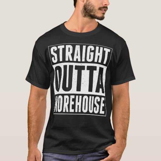 Straight Outta Morehouse Tshirt (Voorkant)