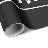 Straight Outta My Thirties Funny 40th Birthday Cadeaupapier (Rol Hoek)