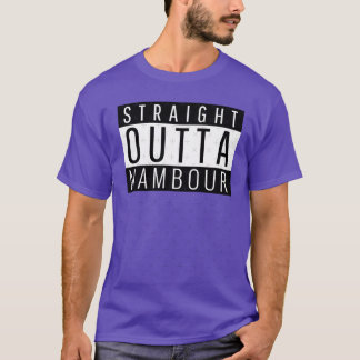 Straight Outta Nambour Queensland Active family T-shirt