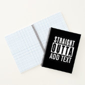 Straight Outta... Notitieboek – Creëer van jezelf (Binnen)