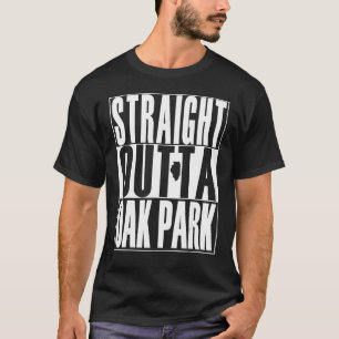 Straight Outta Oak Park van Merch Creation Studio T-shirt