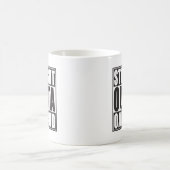 Straight Outta Oakland Black Koffiemok (Center)