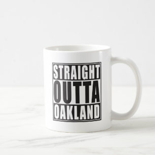 Straight Outta Oakland Black Koffiemok