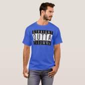 Straight Outta Ottumwa Iowa T-shirt (Voorkant volledig)