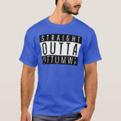 Straight Outta Ottumwa Iowa T-shirt (Voorkant)