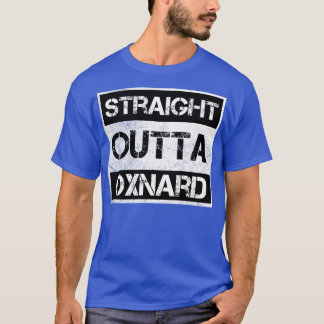 Straight Outta Oxnard California Distress T-shirt