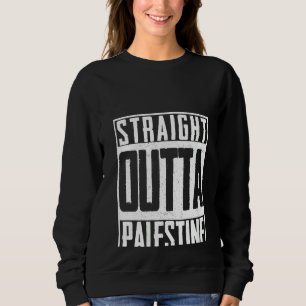Straight Outta Palestina Palestinian Gaza I Trui