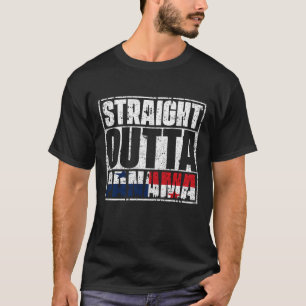 Straight Outta Panama Flag T-shirt