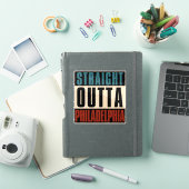 Straight Outta Philadelphia Pennsylvania PA Vereni Sticker (iPad Cover)