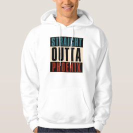 Straight Outta Phoenix Arizona AZ Verenigde Staten Hoodie