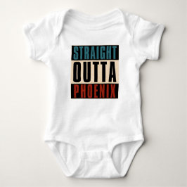 Straight Outta Phoenix Arizona AZ Verenigde Staten Romper