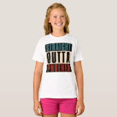 Straight Outta Phoenix Arizona AZ Verenigde Staten T-shirt (Voorkant volledig)