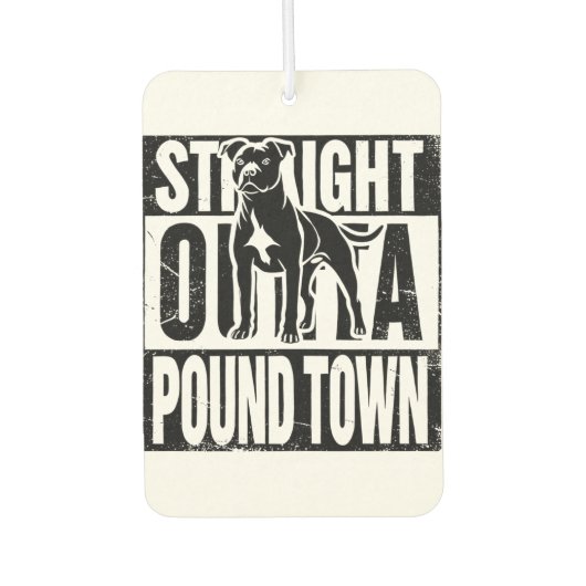 Straight Outta Pound Town luchtverfrisser (Voorkant)
