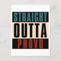 Straight Outta Provo Utah UT