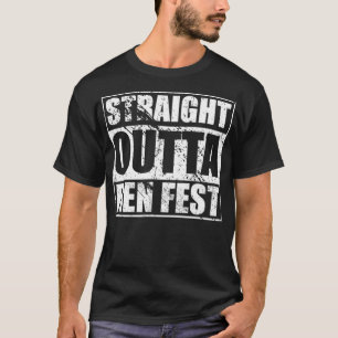 Straight Outta Ren Fest for Renaissance Faire Lov T-shirt