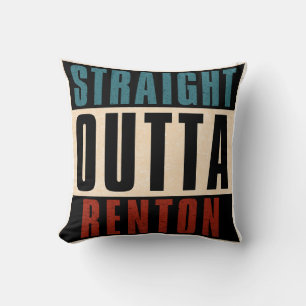 Straight Outta Renton Washington, Verenigde Staten Kussen