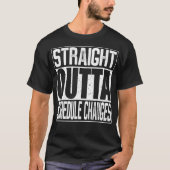 Straight Outta Schedule Changes School Counselor  T-shirt (Voorkant)
