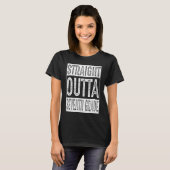 Straight Outta Seventh Grade 7th Graduation T-shirt (Voorkant volledig)