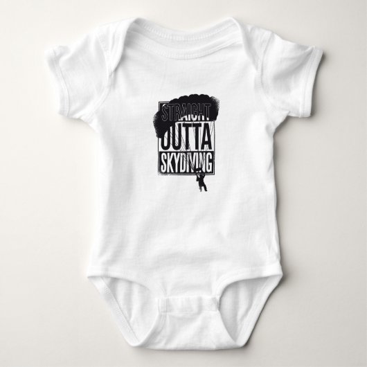 Straight Outta Skydiving Romper (Voorkant)