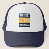 Straight Outta Smashville Nashville Trucker Hat Pet (Voorkant)