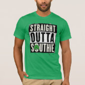 Straight Outta Southie Boston T-shirt (Voorkant)