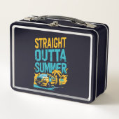 Straight Outta Summer - Retro Terug naar school (Voorkant)