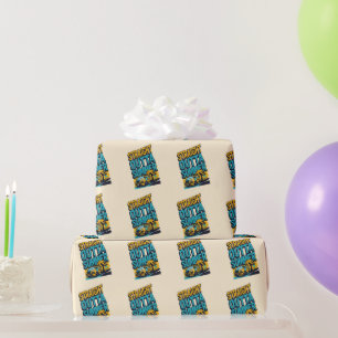 Straight Outta Summer - Retro Terug naar school Cadeaupapier