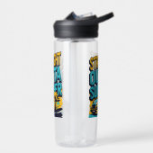 Straight Outta Summer - Retro Terug naar school Waterfles (Links)