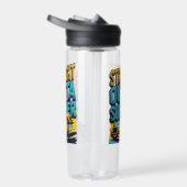 Straight Outta Summer - Retro Terug naar school Waterfles (Rechts)