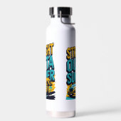 Straight Outta Summer - Retro Terug naar school Waterfles (Links)