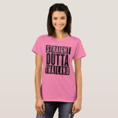 Straight Outta Thailand Graphic T-shirt (Voorkant volledig)