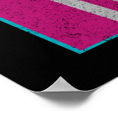 Straight Outta the 80  Retro Gen X Poster (Hoek)