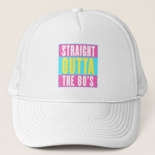 Straight Outta the 80  Retro Gen X Trucker Pet