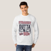 "Straight Outta the 90s" nostalgie T-shirt (Voorkant volledig)