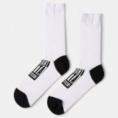 Straight Outta Toilet Tissue Funny Prepper Gifts Sokken (Links)