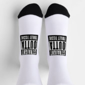 Straight Outta Toilet Tissue Funny Prepper Gifts Sokken (Top)