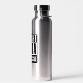 Straight Outta Toilet Tissue Funny Prepper Gifts Waterfles (Links)